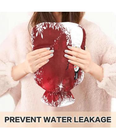 KCL Deci 2L Hot Water Bottle with Snowman Cover - Relief for Menstrual Cramps Neck & Shoulder Pain Hand & Foot Warmer - International Shipping Available - Buy Online on GoSupps.com