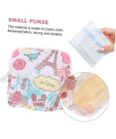 DOITOOL Holder Tampon Bag Travel Set - Large Storage Bag for Women, Cartoon Wallet Design - Ideal for Napkins, Cosmetics, and Nursing Towels - Buy Online on GoSupps.com