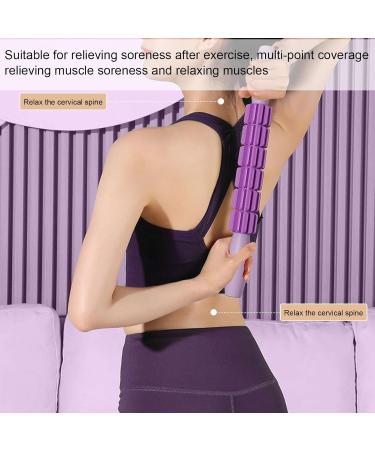 Shop Charming Purple 3-Stage Adjustable Lumbar Support Spine Board - Lower Back Extension & Neck Straps - Back Massage Device & Cracker Board for Ultimate Relief - Buy Online on GoSupps.com