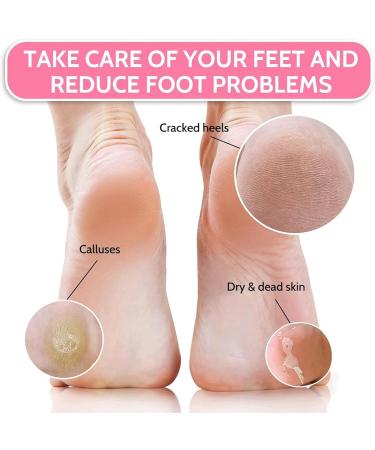 Foot Soak for Foot Spa Rose Foot Spa Salts 4PCS Foot Pack with Foot Soak Foot Scrub Foot Mask Foot Lotion Foot Spa Set for Foot Exfoliator Foot Salts for Foot Spa Foot Salt Bath Jelly Pedicure Packs - Buy Online on GoSupps.com