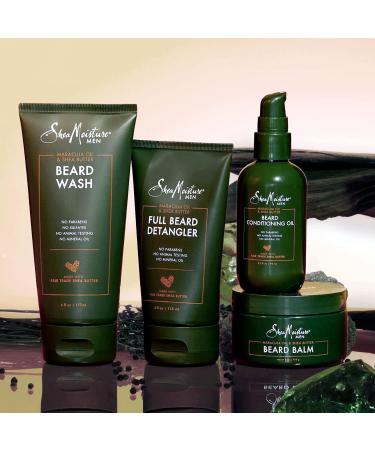 SheaMoisture Men's Beard Balm - Shea Butter & Maracuja Oil for Flawless Beard - 2 Pack 4 Oz Ea - Buy Online on GoSupps.com