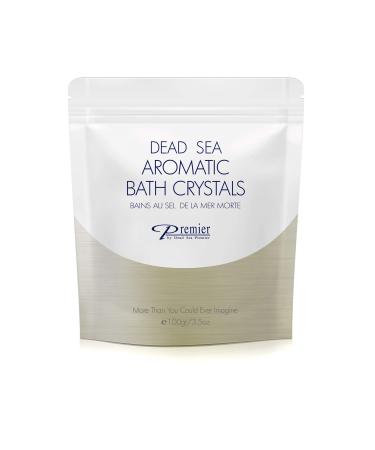 Premier Dead Sea Salt Aromatic Bath Crystals Soft Detoxified Clean Skin Treatment Natural Minerals Certified May Help Relieve Eczema Psoriasis Acne 100g