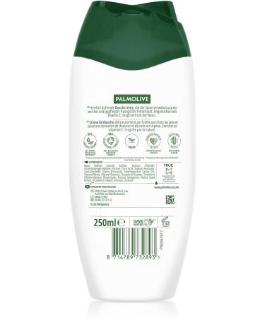 Colgate Palmolive Co Palmolive Naturals Shower gel with almond and milk 6 x 250 ml cream shower with moisture milk and almond scent - Buy Online on GoSupps.com