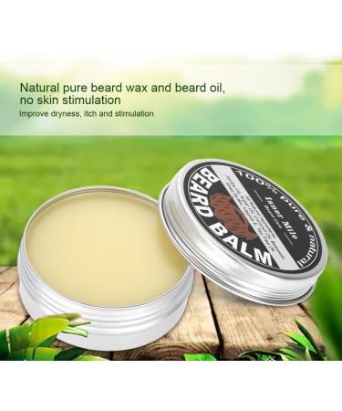 4pcs Men's Beard Care Set | Moisturizing Balm Beard Oil Comb & Brush | Premium Grooming Essentials - Buy Online on GoSupps.com
