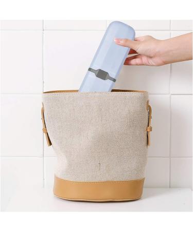 Yasmous Portable 3-Piece Toothbrush Set | Etui Plastic Travel Storage Box for Camping & School | Black Gray Blue White - 701-02563 - Buy Online on GoSupps.com