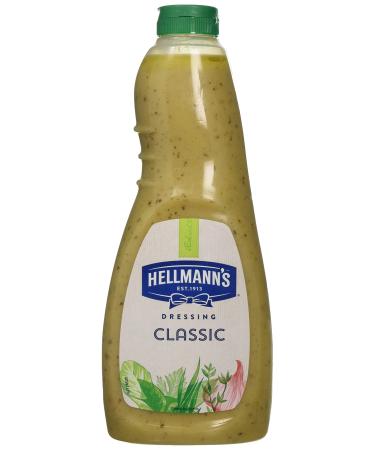 Hellmann's Classic Vinaigrette Salad Dressing 1 Litre Classic Vinaigrette 1 l (Pack of 1)