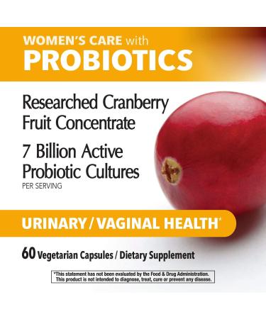 Nature's Way CranRx Bioactive Cranberry with Probiotics - 60 Capsules | Supports Urinary Health - Buy Online on GoSupps.com
