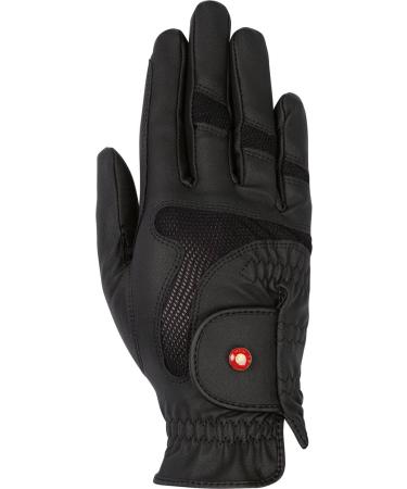 HKM Professional Air Mesh Riding Gloves - Comfortable & Durable - Size L Black - International Shipping Available - Buy Online on GoSupps.com