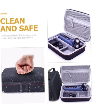 Frcolor 5-in-1 Travel Storage Bag for Hair Clippers & Shavers - EVA Hard Case for Hairdressing Tools - Perfect for Barbers & Stylists - Buy Online on GoSupps.com