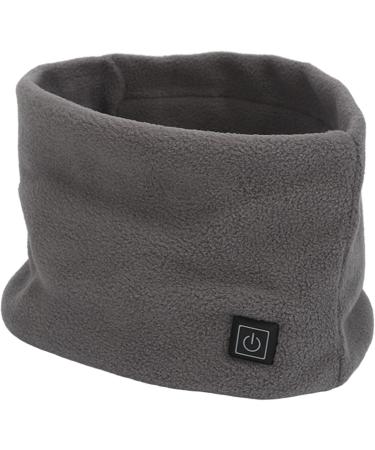 Heated Neck Wrap Scarf | 3 Adjustable Temperatures | Portable Pain Relief Wrap | Comfortable Electrical Heating - Gray - Buy Online on GoSupps.com