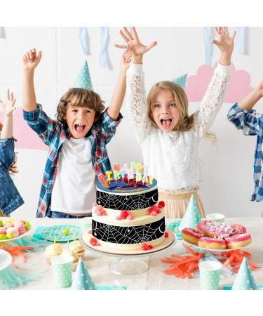 Shop 20 cm Edible Cake Leaks - Fondant Spider Web Cake Decoration for Young Girls - Buy Online on GoSupps.com