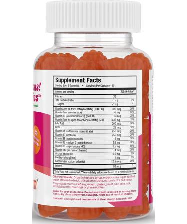 Maxi Health Cherry Flavored Multivitamin Gummies - 60 Vitamin Gummies for Adults & Kids - Buy Online on GoSupps.com