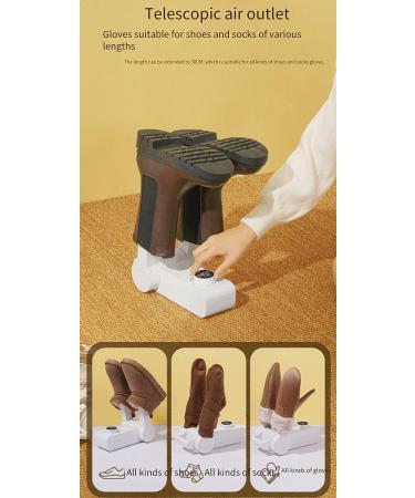 PSJRH Boot Dryer with UV Ozone Deodorizer and Timer Function - Eliminate Odor and Moisture - Buy Online on GoSupps.com