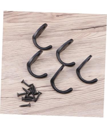 Alipis 15 Pcs Towel Hooks Wall Hanging Hooks Wall Hook Wall-Mounted Hanging Hook Porch Clothes Hook 4.5X4cmx3pcs Blackx3pcs - Buy Online on GoSupps.com