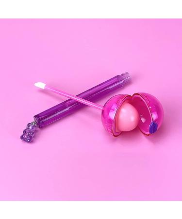 Glossy Pops Scented Lip Balm & Gloss Combo | Sweet Treat Collection - Gimmy Gummy Bear Scent - Buy Online on GoSupps.com