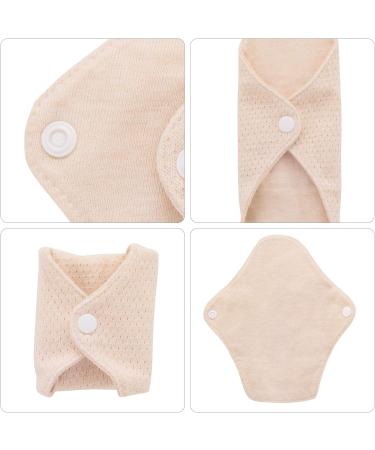 MQUPIN Reusable Women's Bandages - Organic Cotton Washable Panty Liners 8 Leak-Proof Pads for Menstruation - Eco-Friendly Comfortable & Durable - Buy Online on GoSupps.com