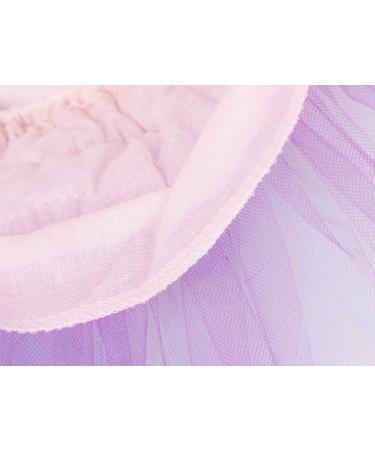 WonderBabe Baby Girls 1st Birthday Romper Tulle Tutu Skirt Set - Purple - 1 Year - Buy Online on GoSupps.com