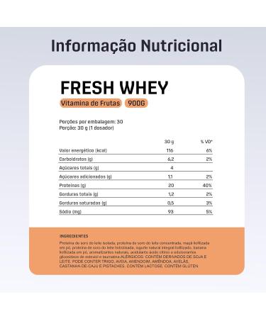 Fresh Whey Fruit Smoothie | 20g Protein Amino Acids & Brazilian Fruits | Pre/Post-Workout | Single Serve 1oz Packet - Buy Online on GoSupps.com