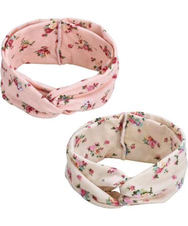 Willingood Women's Floral Headband | Multi-Colored Turban Hair Wrap | 6-Pack Hair Accessories - 8.5cm Width - Buy Online on GoSupps.com