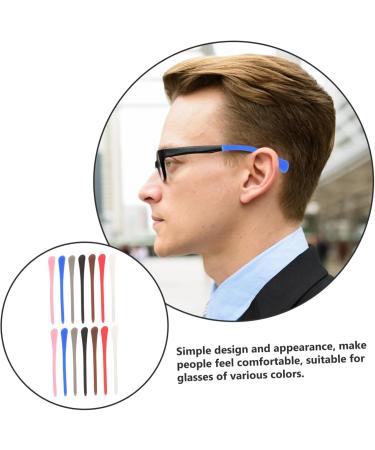 Doitool 14-Piece Silicone Glasses Arm Covers & Accessories - Durable Ears Hooks for Glasses Holders | International Shipping Available - Buy Online on GoSupps.com