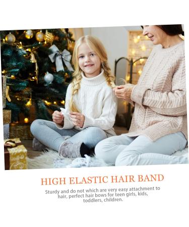 Beaupretty 24 Hair Rubber Bands Random Style Hair Accessories Ponytail Holders Hair Bands Cute Cartoon Elastic Hair Ties Candy Color Ponytail Holder hair scun toddler High elasticity headband - Buy Online on GoSupps.com