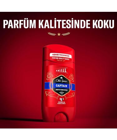 Old Spice Captain Deodorant Stick for Men 85 ml - Buy Online on GoSupps.com
