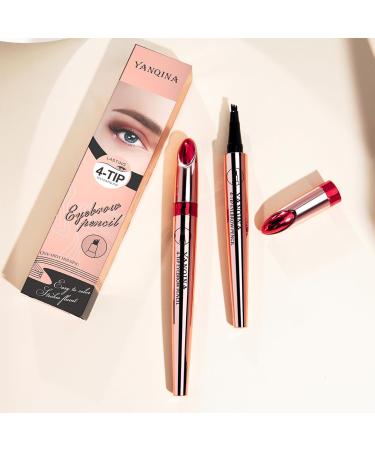 4 Pcs Eyebrow Microblading Pen VolksRose Eyebrow Pencil with an Upgrade Micro-Fork Tip Applicator Waterproof Microblading Pen for Eyebrows Microblading Pencil for Natural Looking Brows Makeup - Buy Online on GoSupps.com