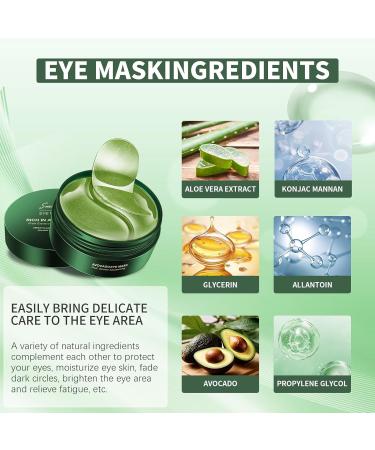 Phebo 24K Gold Under Eye Patches - 60 Hydrogel Eye Masks for Dark Circles Puffiness & Wrinkles | Collagen & Hyaluronic Acid Skin Care - Buy Online on GoSupps.com