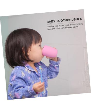 Minkissy 20 STK Infant Toothbrush Set - Extra Soft Baby Training Manual Tooth Cleaner for Milk Teeth - Dandelion Design - Buy Online on GoSupps.com