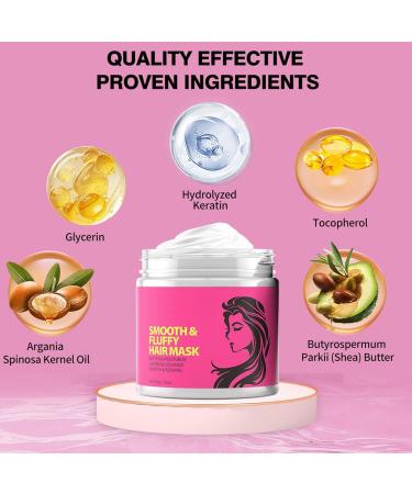  G n rique Hydration Hair Masque 200g Anti-Frizz Smoothing Intensive Strengthening Softener Deep Conditioning Moisturizer (1 Pack) for All Hair Types Nourishing Care - Buy Online on GoSupps.com
