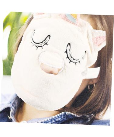 Healeved Serviette De Masque paisse Pour Le Visage Compresse Chaude Et Vapeur Accessoire De Beaut Pour Femmes 1 unit (Lot de 1) blanc - Buy Online on GoSupps.com