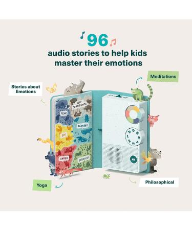HoomKid Storyteller: 96 Children's Emotional Management Stories, Meditations, Music, Yoga for Age 3-10 | Relax, Sleep, Screen-Free & Disconnected (English) - Buy Online on GoSupps.com