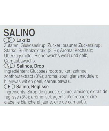  HARIBO Haribo Salino Liquorice Ammonium Chloride Pack of 50 1kg - Buy Online on GoSupps.com
