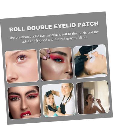 Ipetboom Mesh Tape 3 Sets Double Eyelid Sticker Goon Tape Eyelid Strips Snap Tape Invisible Eye Stickers Tool Mesh 8.2X7.5X0.1CM - Buy Online on GoSupps.com