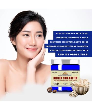 Naturally Refined AFRICAN IVORY WHITE SHEA BUTTER BLOCKS/JAR UNSCENTED Bulk Size for Anti Aging Dry Skin DIY Body Butter Recipes Base for Skincare Babycare and DIY Soap Making Projects. (8 oz) - Buy Online on GoSupps.com