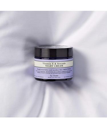 Neal's Yard Remedies Vitamin E & Avocado Night Cream 50g - Deeply Moisturising & Replenishing - Buy Online on GoSupps.com