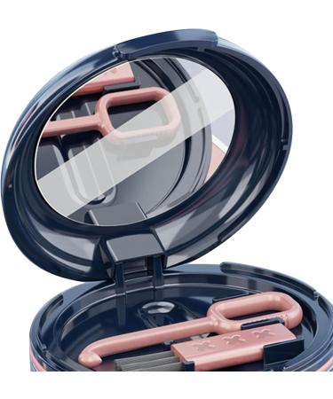 Portable Sapphire Blue Mouth Protection Case | Leak-Proof Prosthesis Container with Mirror | Ideal for Bathroom & Travel - Buy Online on GoSupps.com