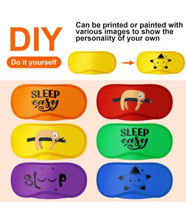JaGely 180 Pack Multicolor Eye Mask Sleep Blindfold Bulk - Party Games, Nose Pad, Adjustable Strap - Team Building Games for Women Men Kids - 10 Colors - Buy Online on GoSupps.com