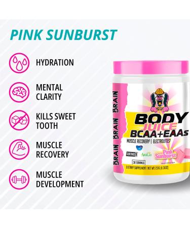 Gene in Us - Body Juice Bcaas and Eaas- Pink Sunburst - Buy Online on GoSupps.com