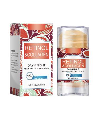 Hengxuan Face Care Pencil for Neck with Retinol & Collagen Anti-Aging Firming Neck and Decollete Cream Day and Night Moisturizer for Neck (1)