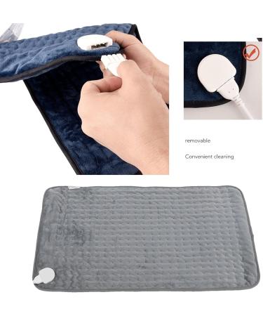 Huairdum Heating Pillows for Pain Relief | 6 Heating Levels | LED Light | Soft Muscles Relaxation | 40-60 Gray | EU Plug 220V - Buy Online on GoSupps.com