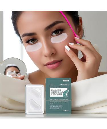 Patch Yeux Aiguilles Solubles Hyaluronique Et Peptides Patches De Couverture Underreye Pour Les Yeux Naturelles Contre Les Cernes Poches Et Rides - De Soin Hydratant Repulpant Et Lissants - Buy Online on GoSupps.com