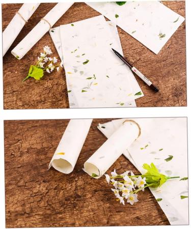 Lurrose 80 sheets Natural Chinese for Letter Brush Elegant Writing Calligraphy Unique Manual Supplies - Buy Online on GoSupps.com