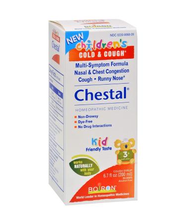 Boiron Children s Chestal Cough and Cold - 6.7 oz - Gluten Free-Dairy Free-Yeast Free-Wheat Free-Vegan