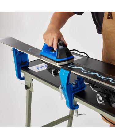 XCMAN All Metal Alpine Ski Vise - Adjustable Angle & Height, Durable & Stable - Buy Online on GoSupps.com