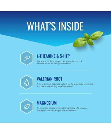 Approved Science Anxietex - Calm and Relaxation - L-Theanine and Magnesium - 60 Capsules - Vegan Friendly - 1 Month Supply 60 Count (Pack of 1) - Buy Online on GoSupps.com