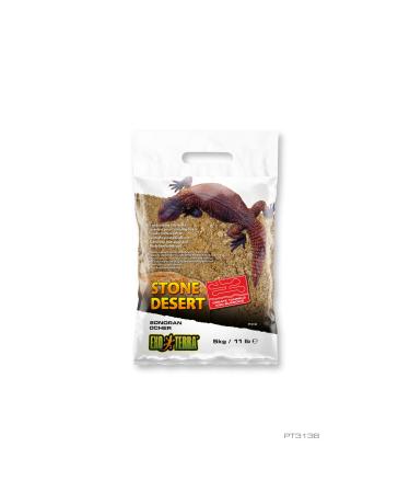 Exo Terra - Stone Desert clayey natural terrarium substrate without chemicals (5Kg Ocher Stone)