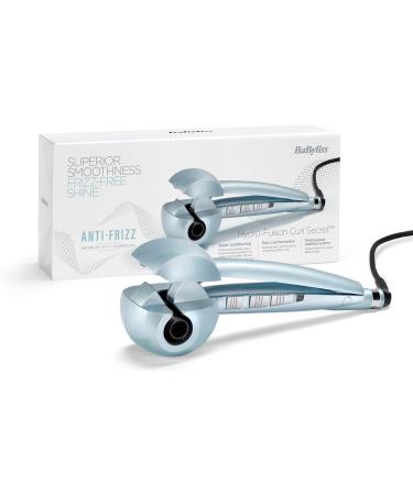 BaByliss Hydro Fusion Anti Frizz Curl Secret Automatic Hair Curler & Waver - Blue - Buy Online on GoSupps.com