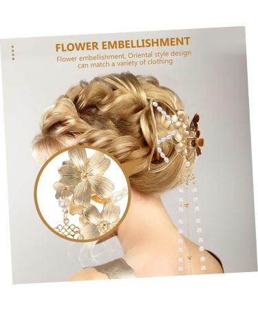 POPETPOP hairpin Metal Hair Claw Clips metal hair clips for women Big Jaw Clips for Hair Long Hair Clips hair jaw clip claw clips for hair Fashionable Hair Clamp Zinc alloy large girl pearl - Buy Online on GoSupps.com