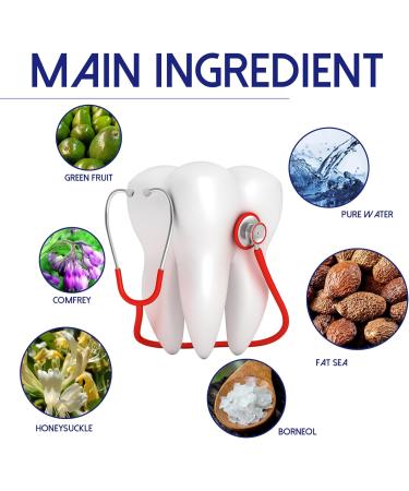Toothache Relieving Spray Toothache Pain Relief for Adult Oral Care Spray Pain Relief for Toothache Toothache Gum Pain Spray for Teeth Health Portable Toothache Care Spray - 20ML - Buy Online on GoSupps.com